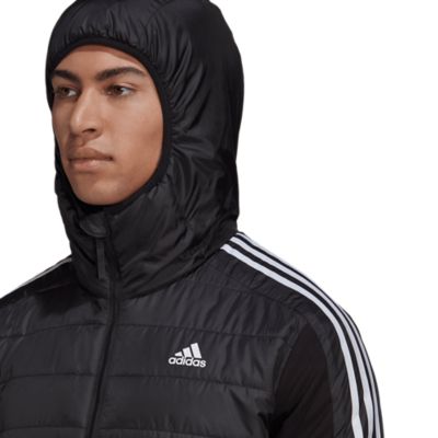 Adidas SportswearEssentials Insulated Hooded Hybrid Jacke - schwarz