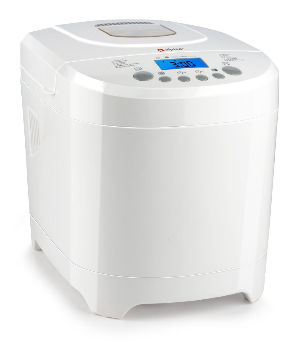 Alpina Broodbakmachine, 0.9kg, 600W