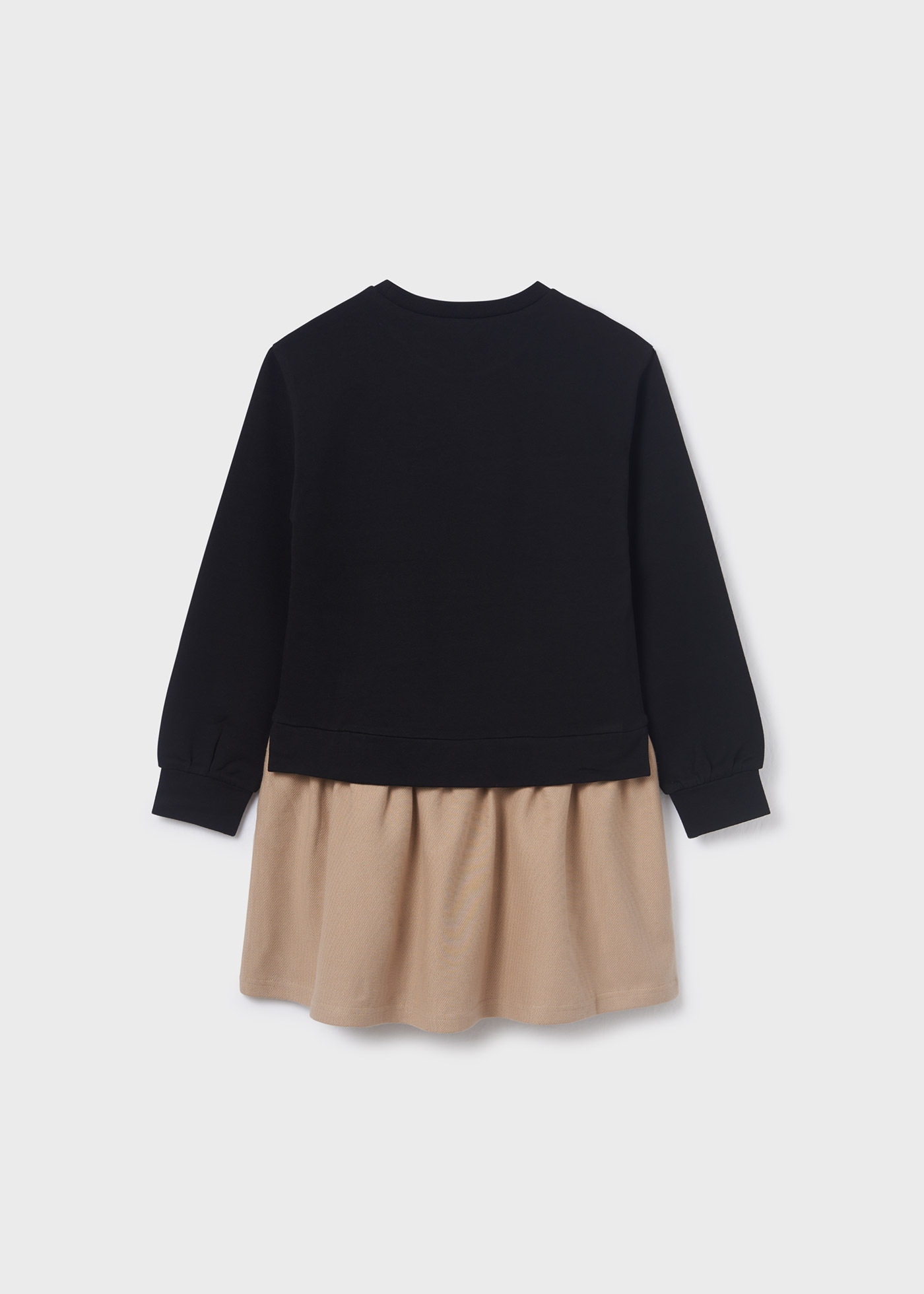 Vestido de pelúcia para menina