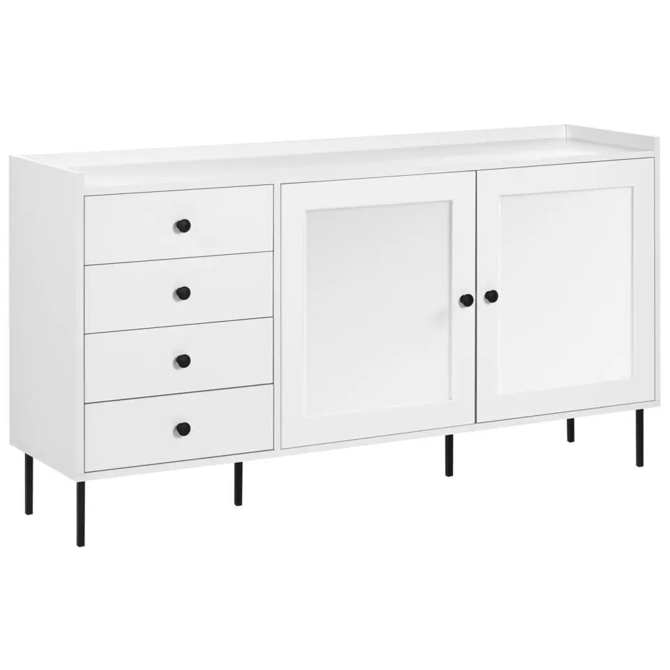 KENORA - Dressoir - Wit- Vezelplaat