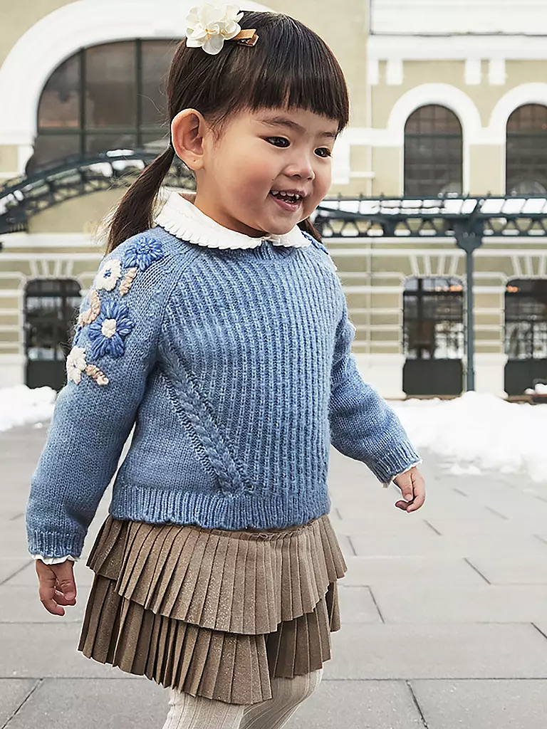 MAYORAL Baby Pullover  hellblau