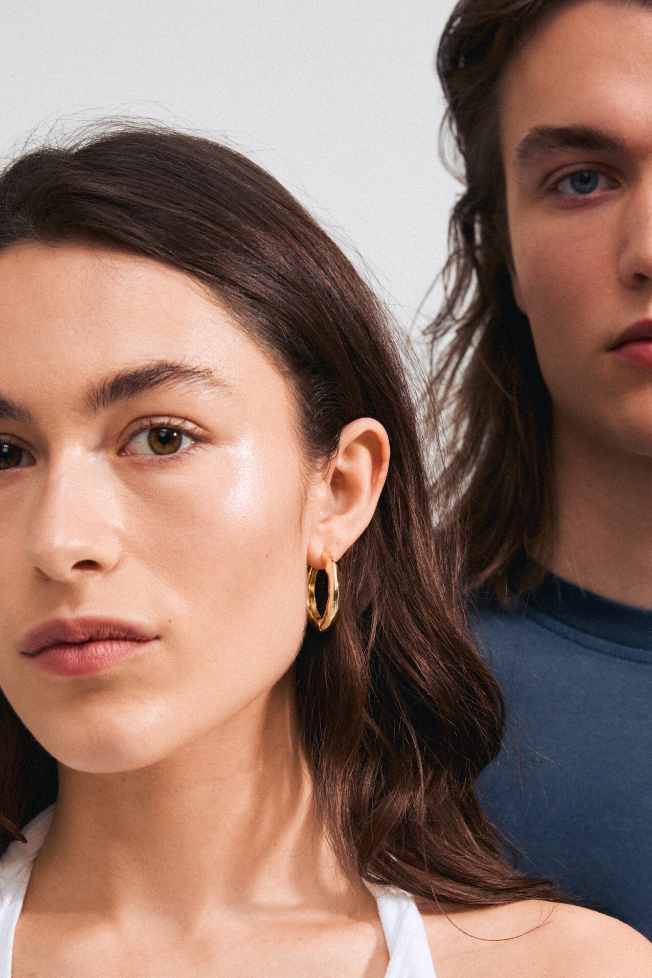 PILGRIM  BELIEVE hoops - forgyldt