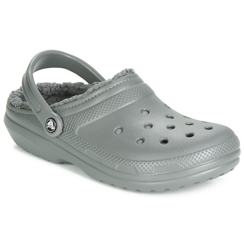Crocs - CLASSIC LINED CLOG - Gris