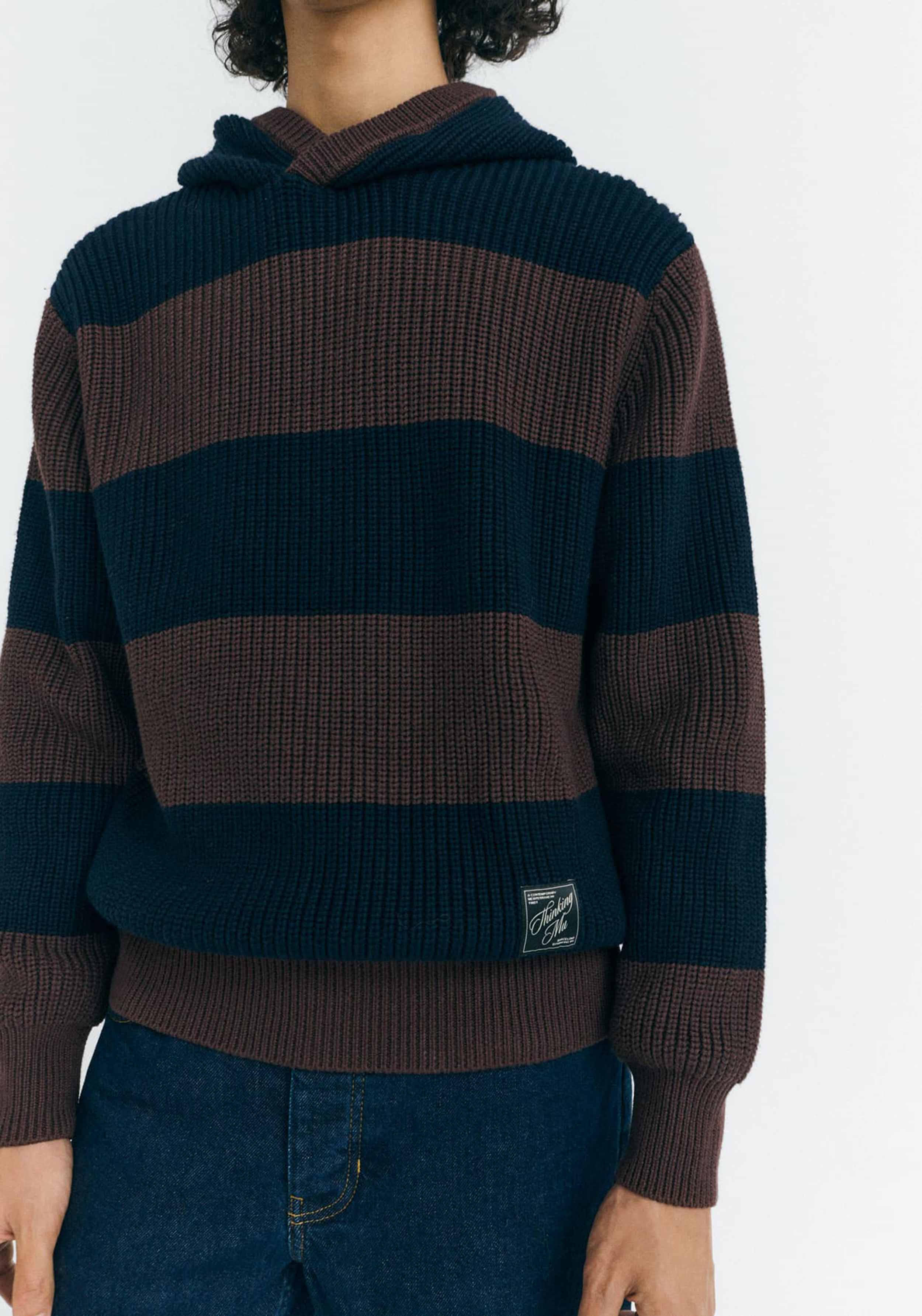 Thinking Mu Strickpullover Tobby Stripes Multicolor