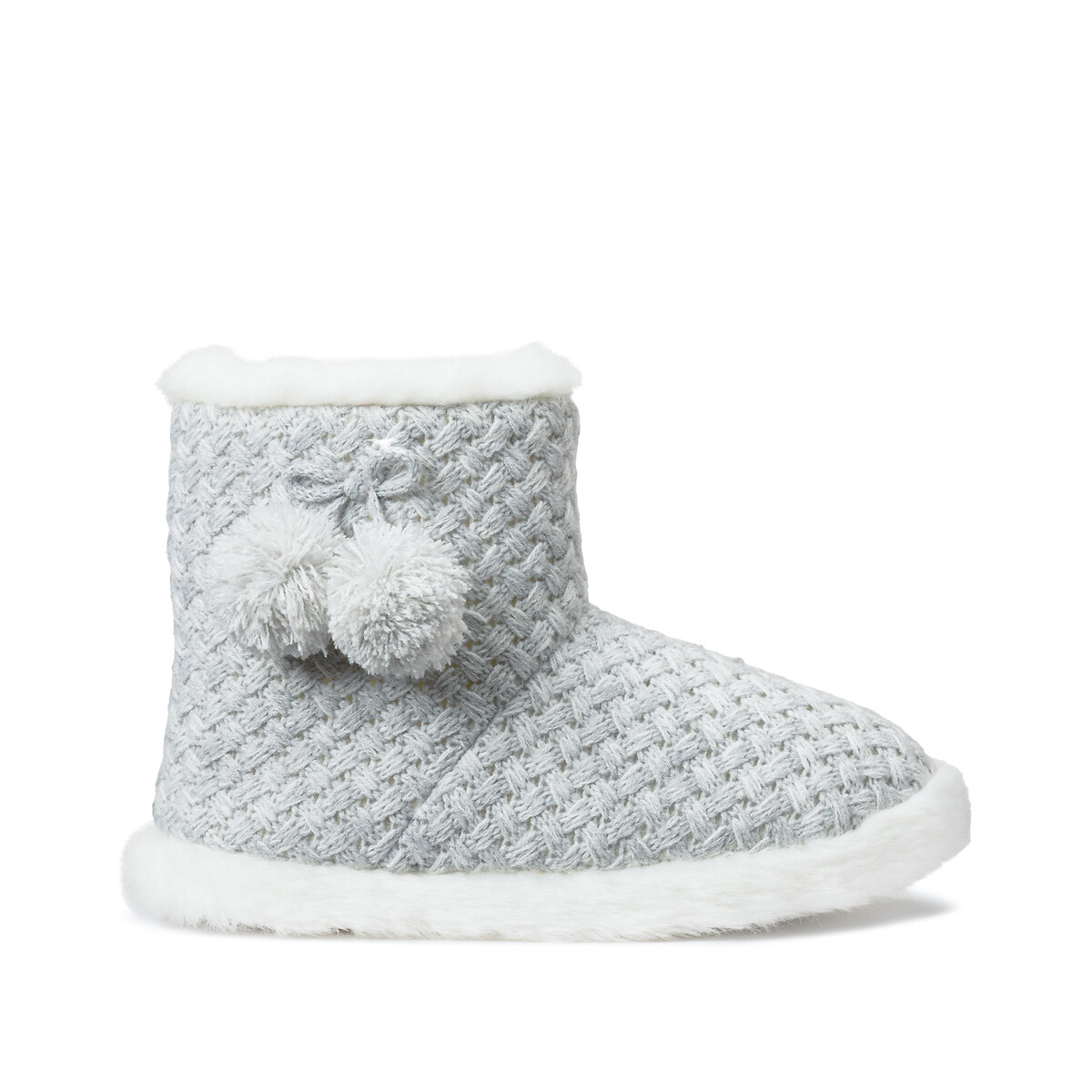 COLEÇÃO LA REDOUTE<br>Botas pantufa forradas em jérsei