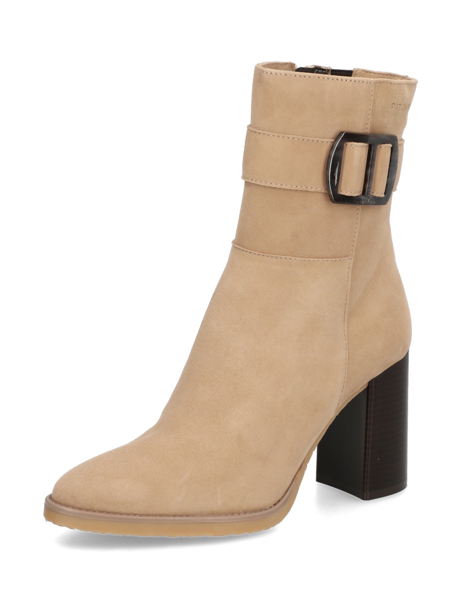 Veloursleder Stiefelette