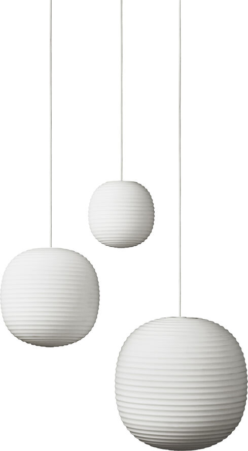 New Works Lantern Pendant Ø30 Frosted white