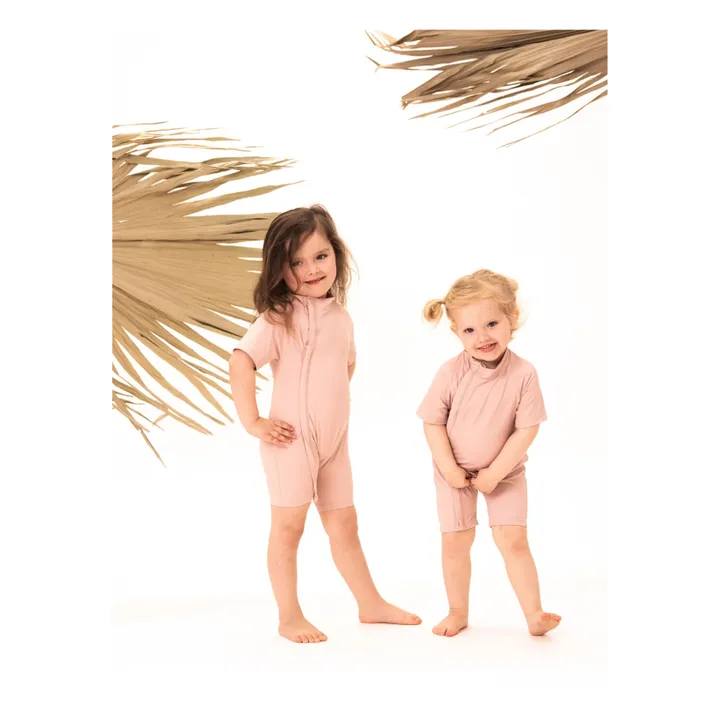 Ina Swim Combinaison Anti-UV Matière Recyclée Zimmi | Rose