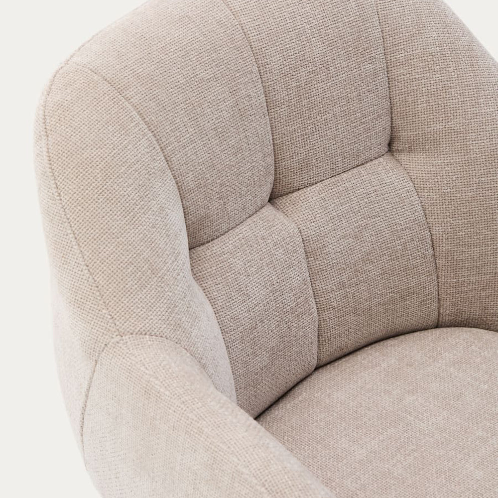 Kave Home Dorina Eetkamerstoel - Beige
