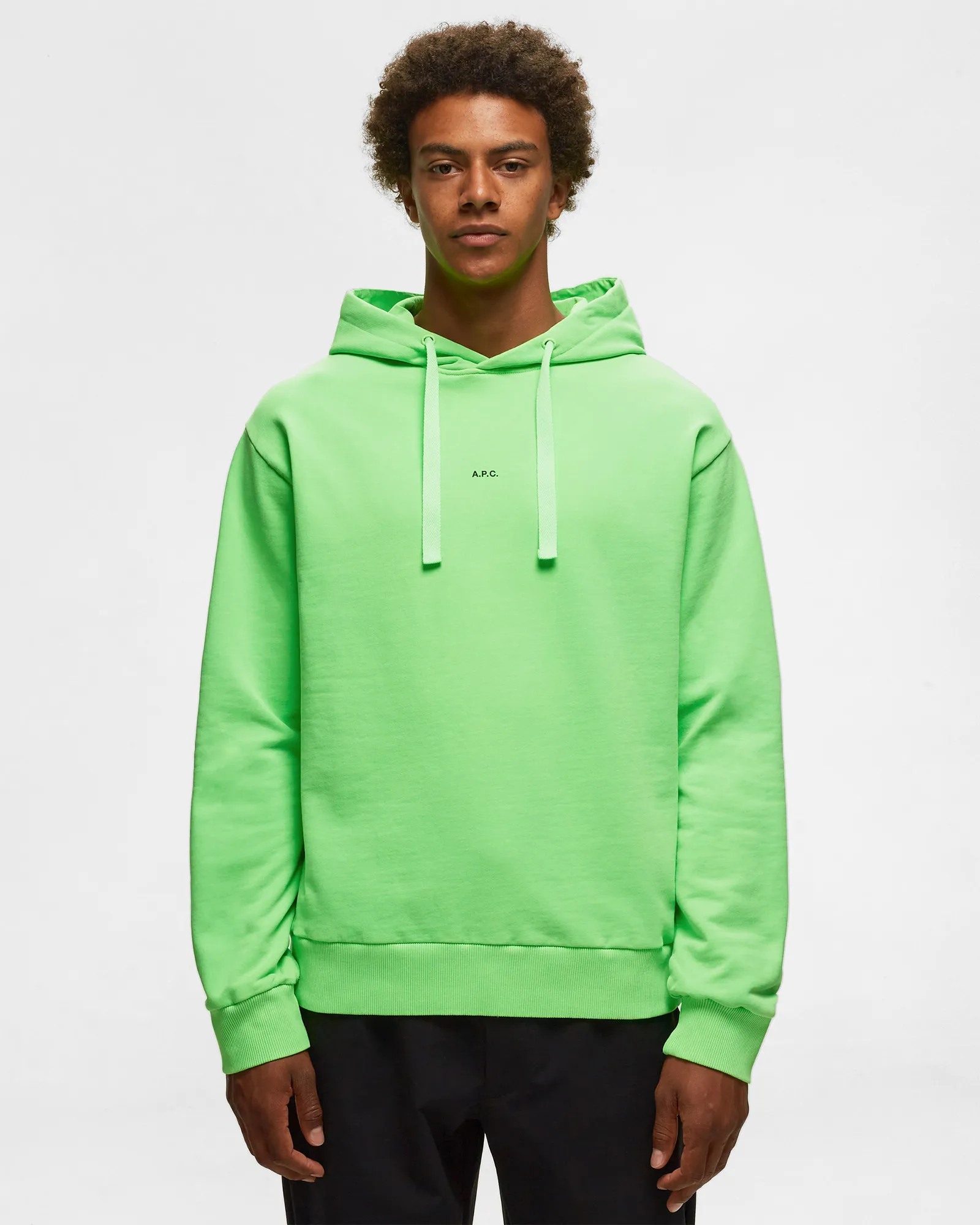A.P.C. hoodie larry fluo