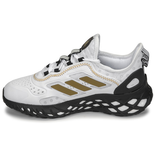 Adidas Sportswear - WEB BOOST J - Blanc / Noir / Doré