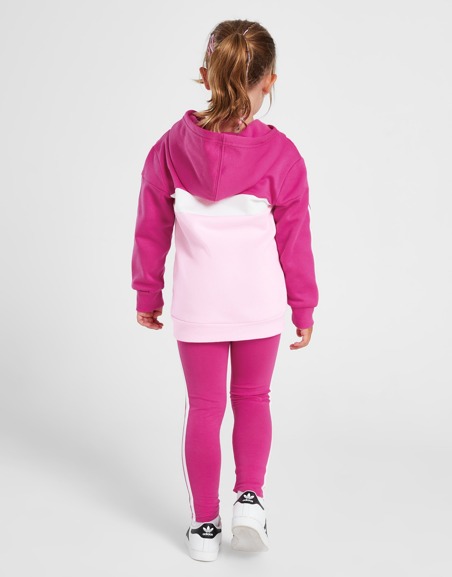 adidas Ensemble Sweat à Capuche/Legging Enfant