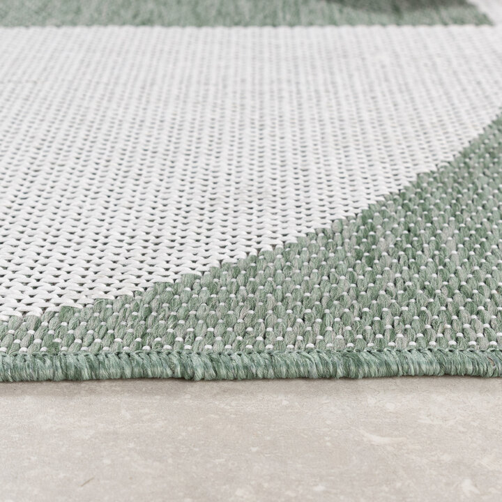Buitenkleed - Summer Shapes Groen