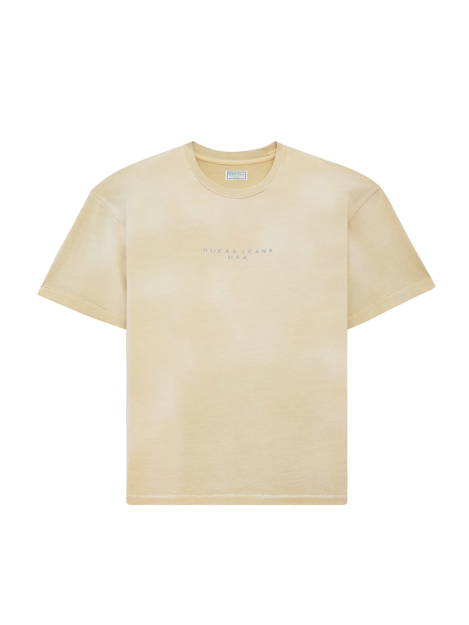 camiseta com logo desgastado