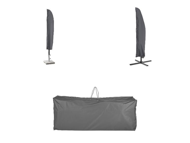 Parasolhoes of tuinkussentas