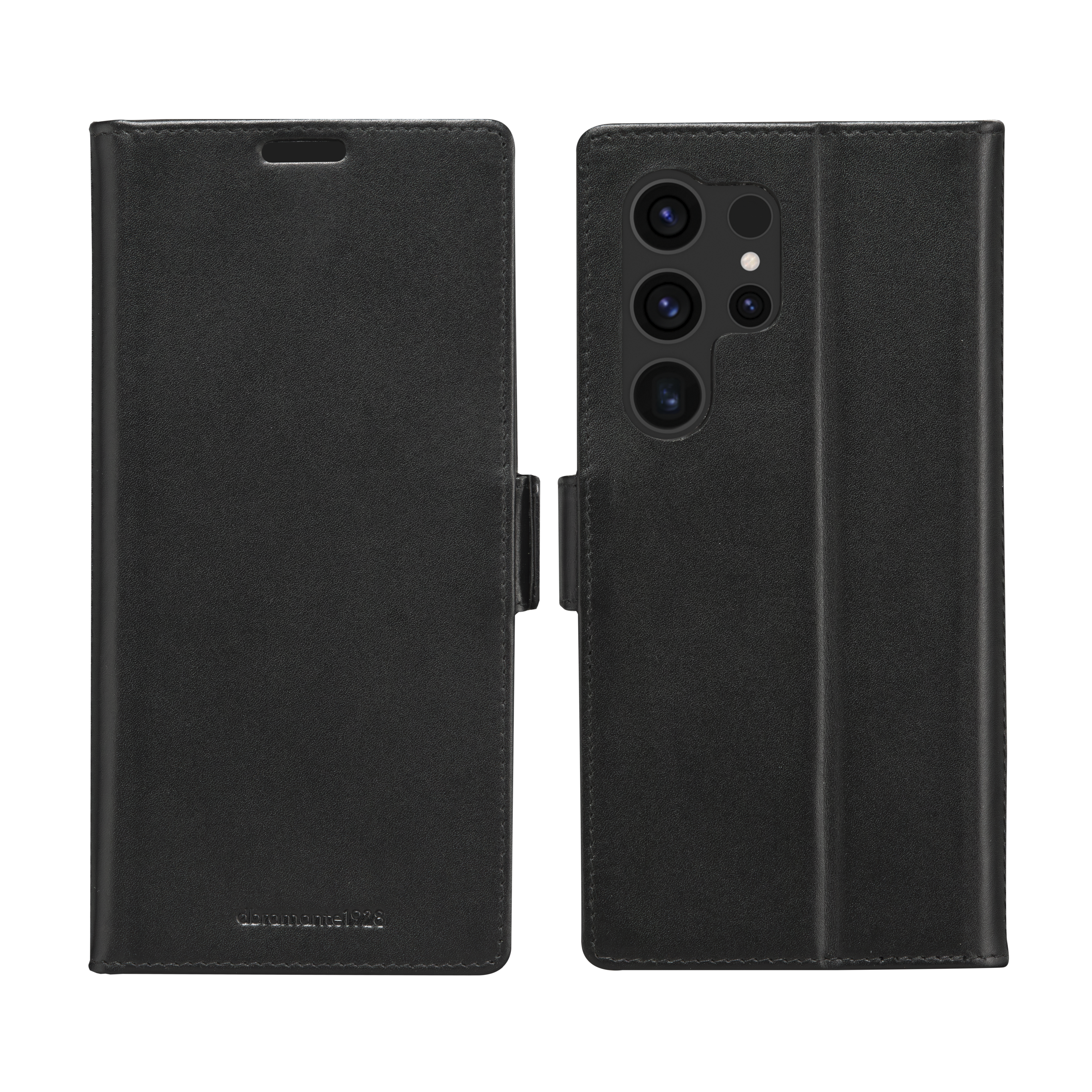 Samsung Galaxy S24 Ultra Echtleder Tasche mit RFID Schutz Copenhagen (COSUGTBL6035) - Schwarz