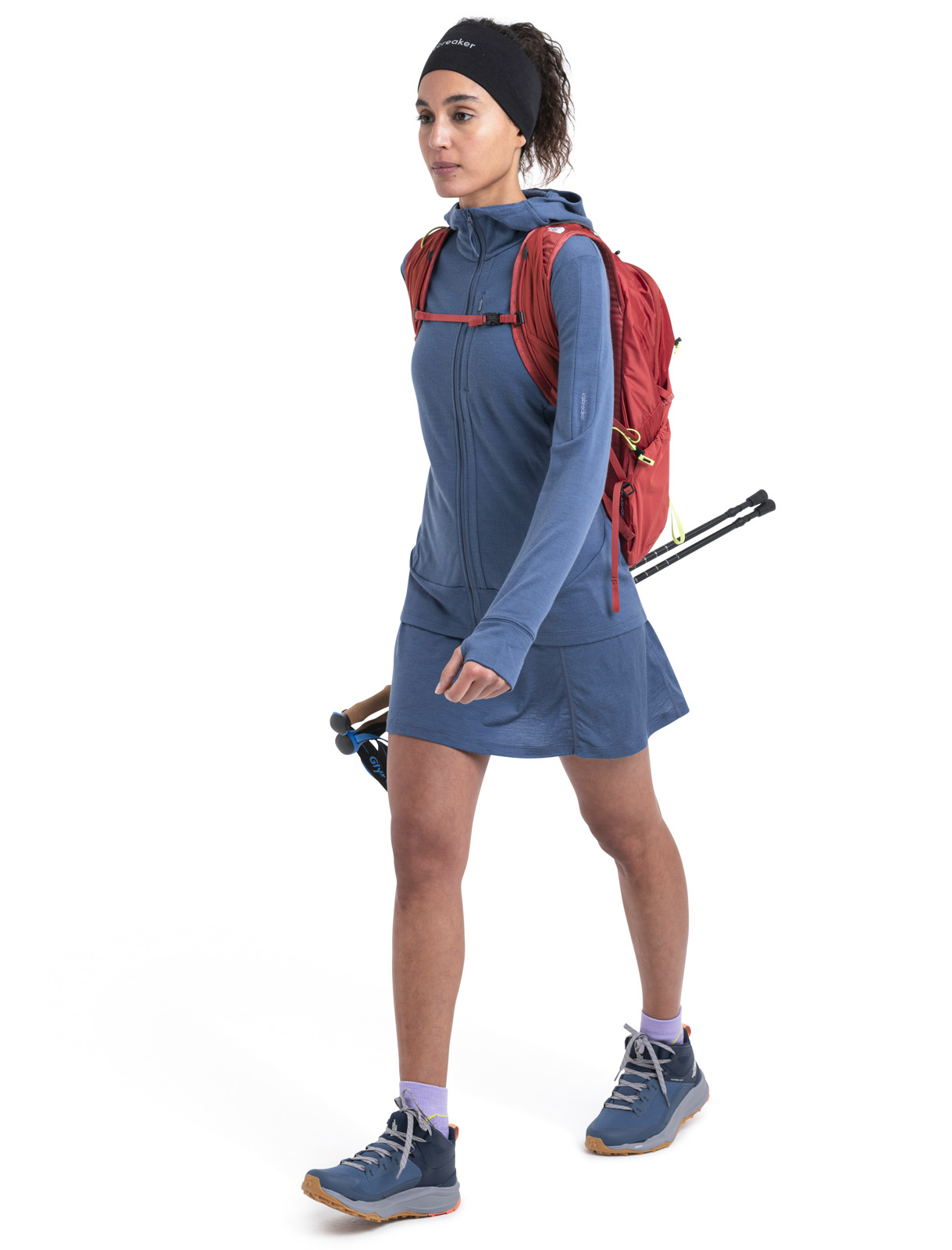 W Merino 260 Quantum IV LS Zip Ho