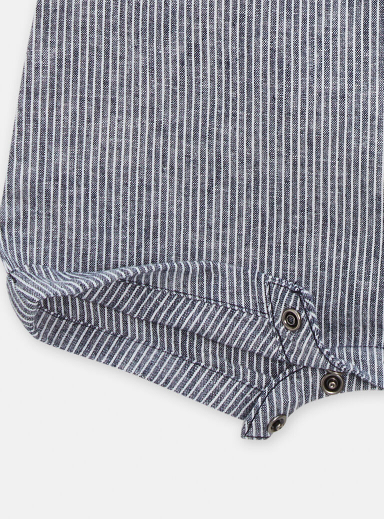 Salopette à pinces pour bébé garçon