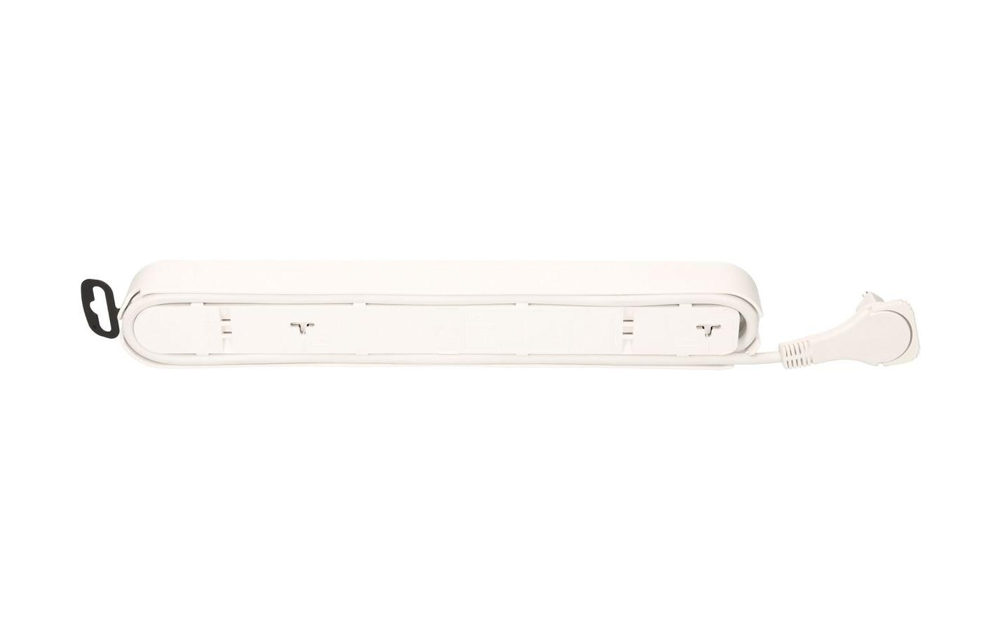 Steckdosenleiste Design Line 6x T13 weissSteckerleiste 6x T13 Design-Line
