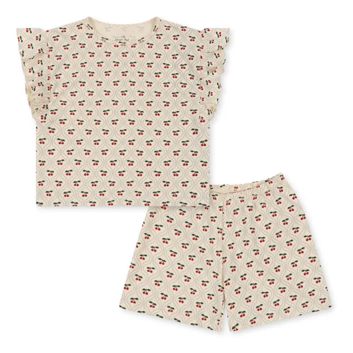 Konges Sløjd Ensemble Frill Coton Bio | Ecru