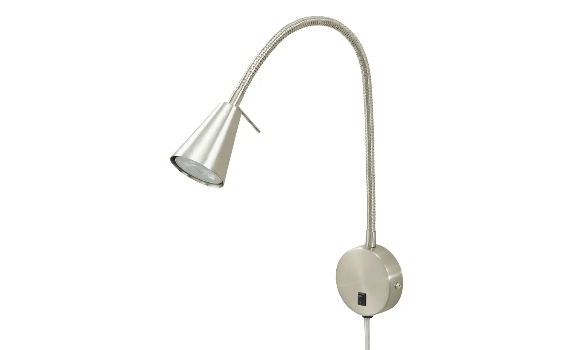 LED-Bettleuchte, Nickel-matt