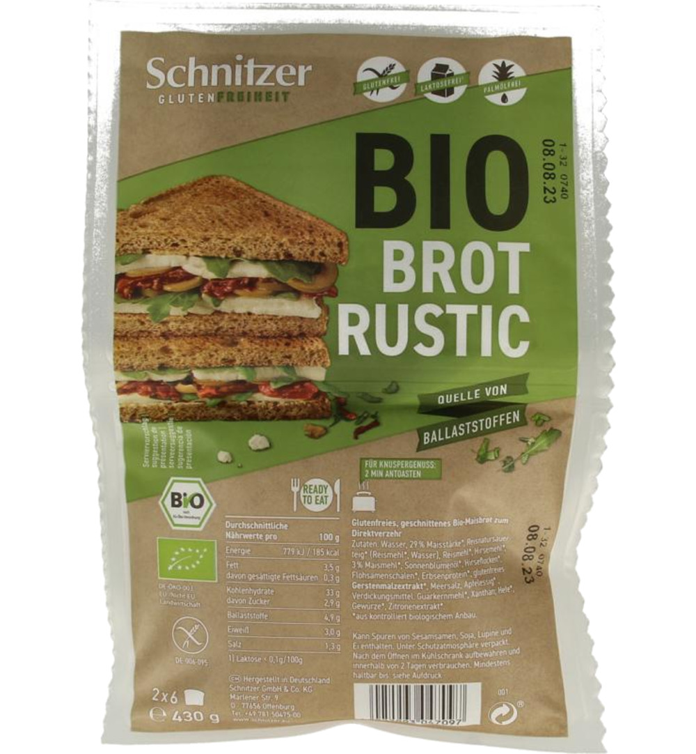 Schnitzer Bread’N Toast Dark (430 gr)