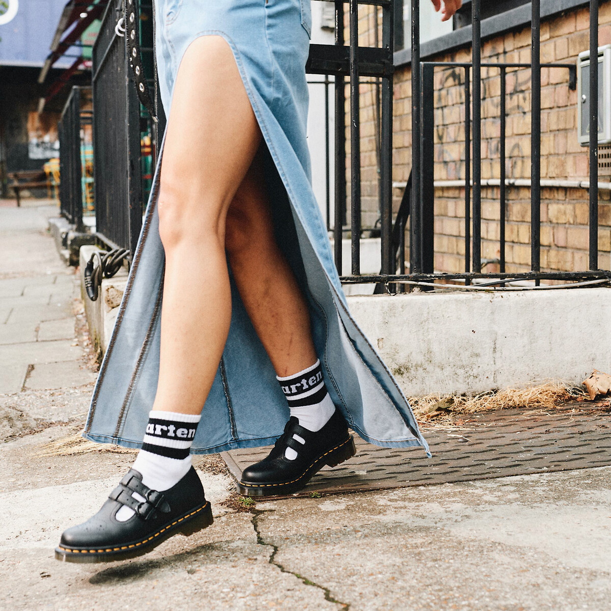 DR. MARTENS<br>Sapatos de couro Virginia 8065 Mary Jane