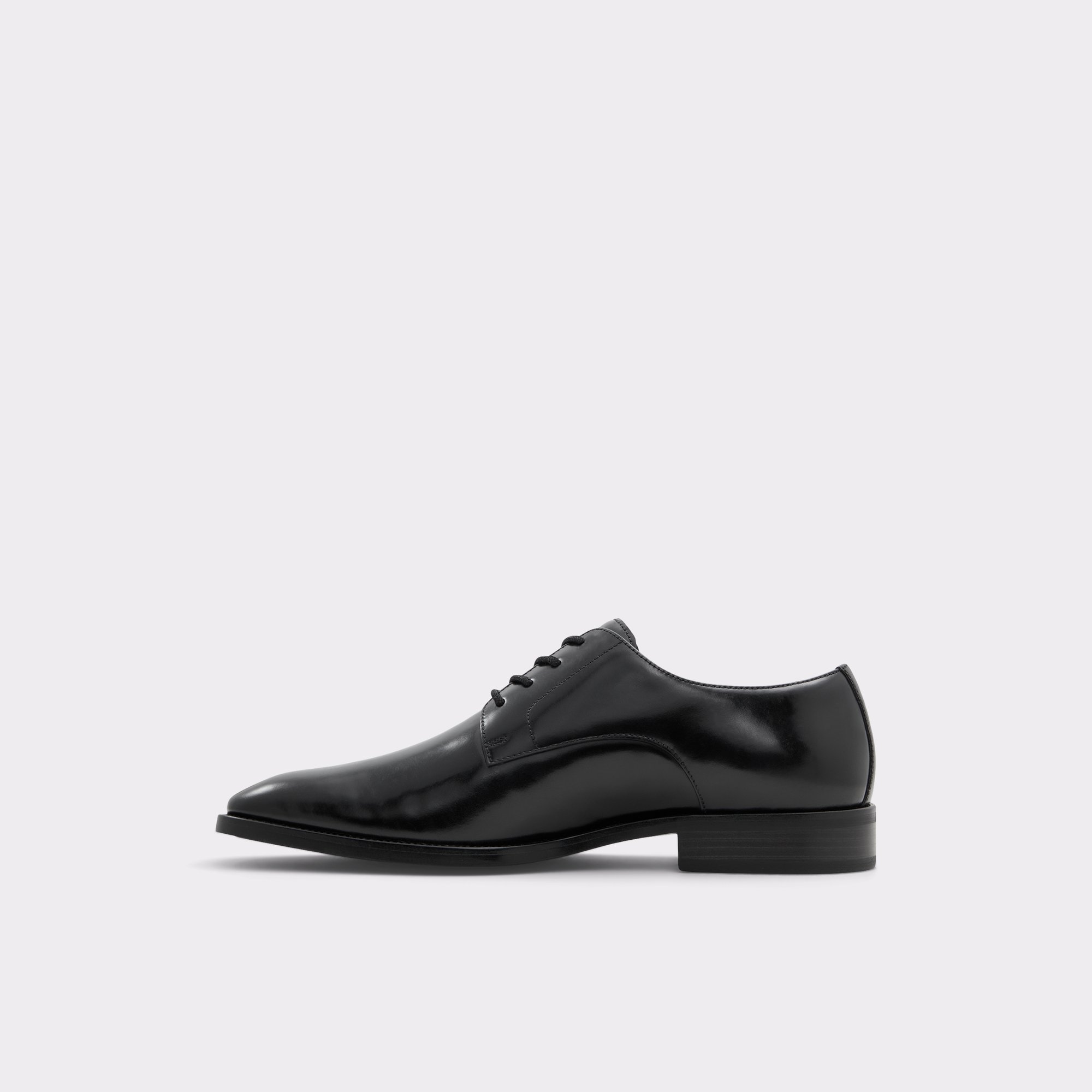 Anzio Black Men Dress Shoes