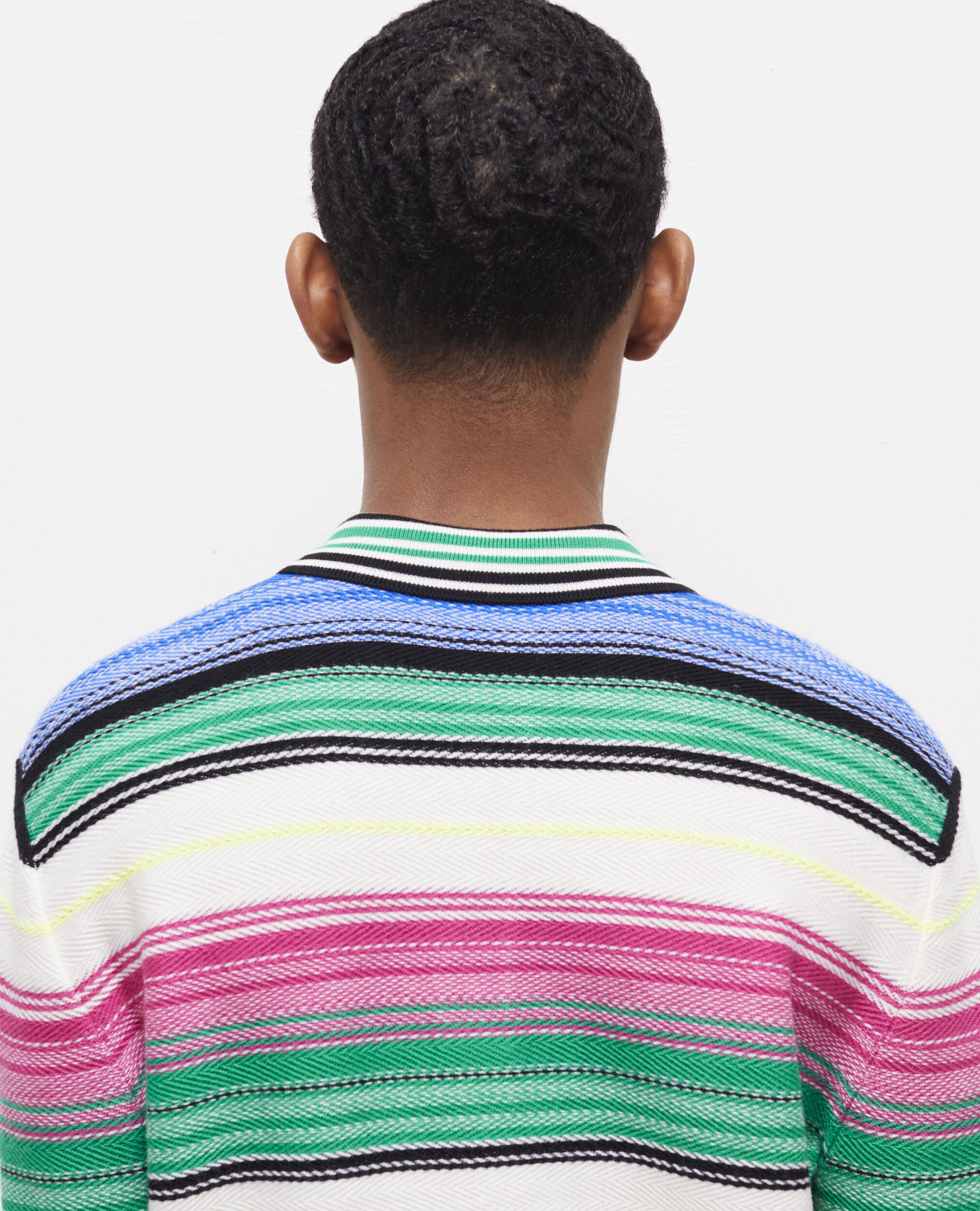 Pull imprimé en laine