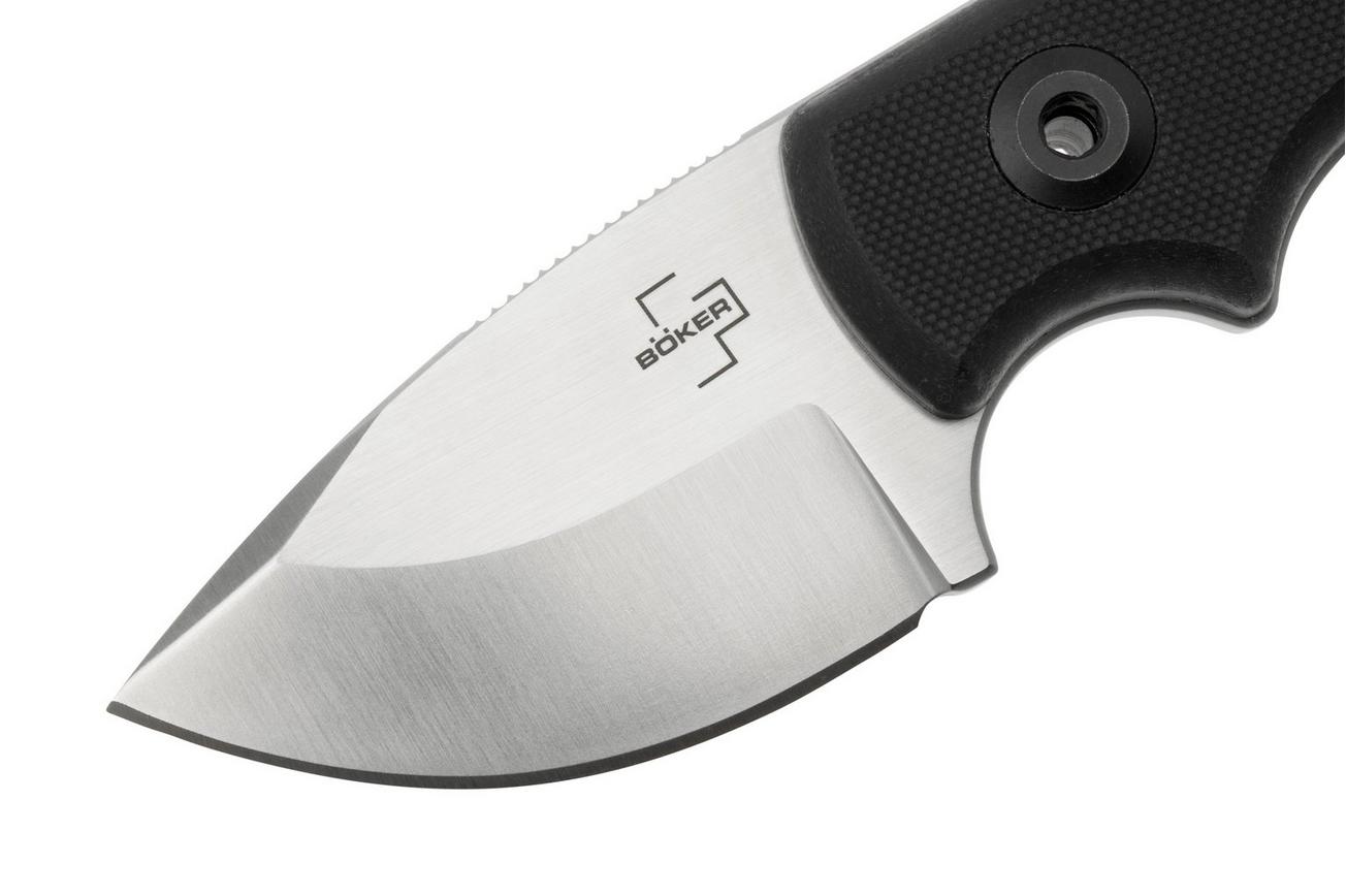 Böker Plus Lofos 02BO096, D2, Black G10, jachtmes Woodland Tactical design