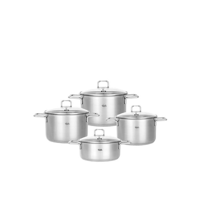 Fissler Hamburg Topf-Set 4-tlg. mit Glasdeckel