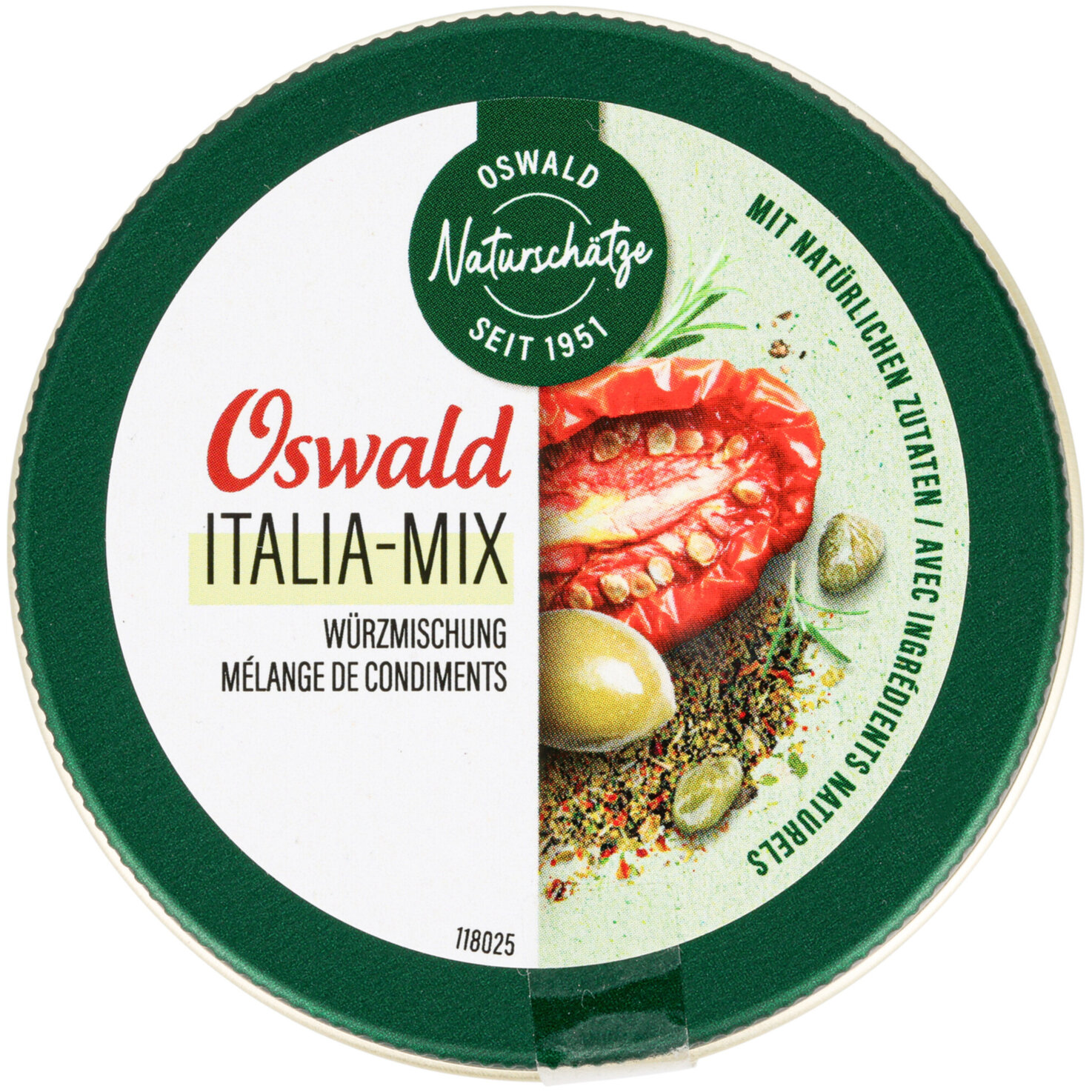 Oswald Naturschätze Würzmischung Italia -Mix
