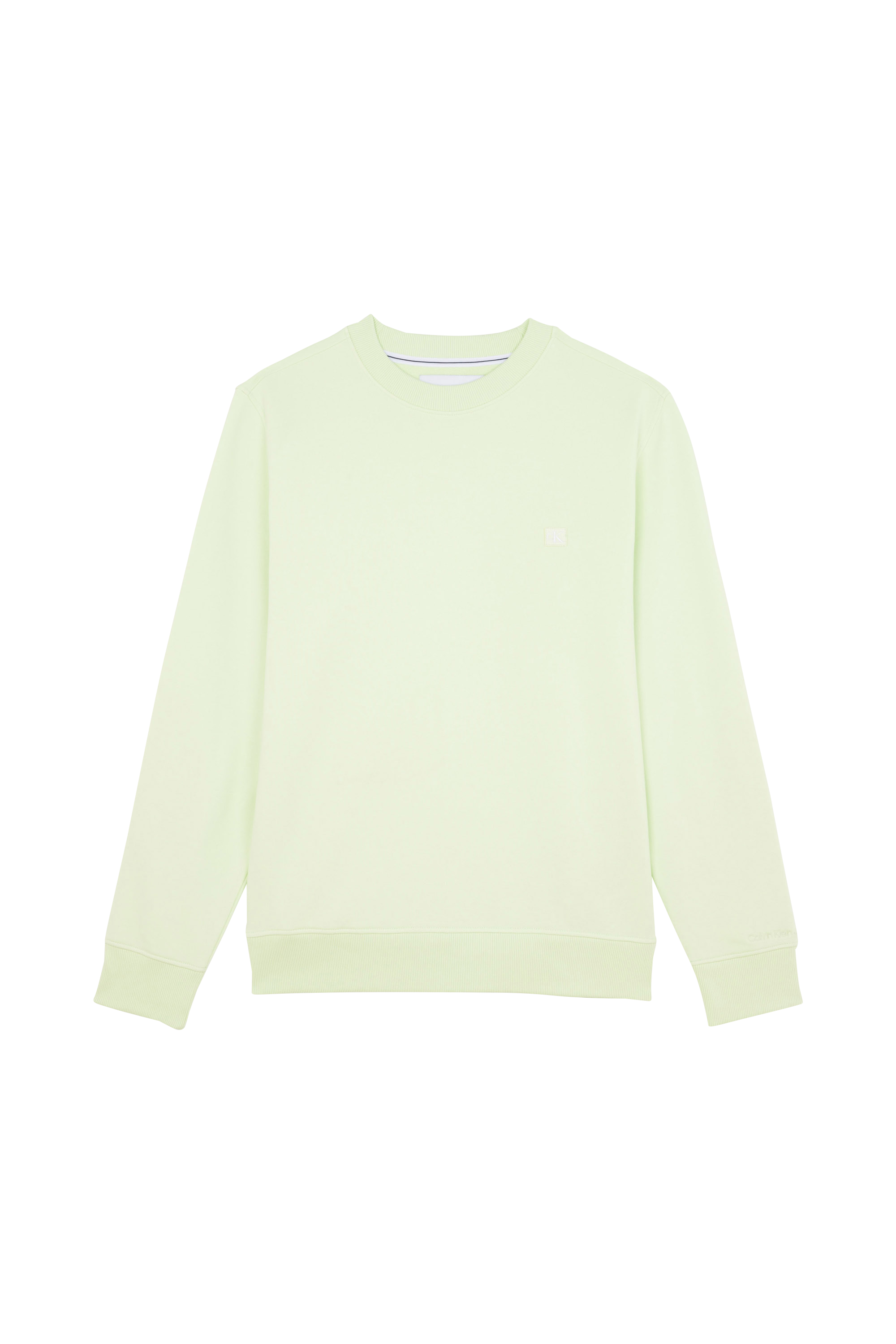 CALVIN KLEIN JEANS Sweatshirt CK EMBRO BADGE CREW Vert