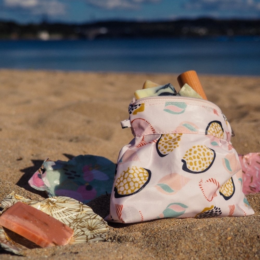Pochette Plissée Coquillages Et Crustacés