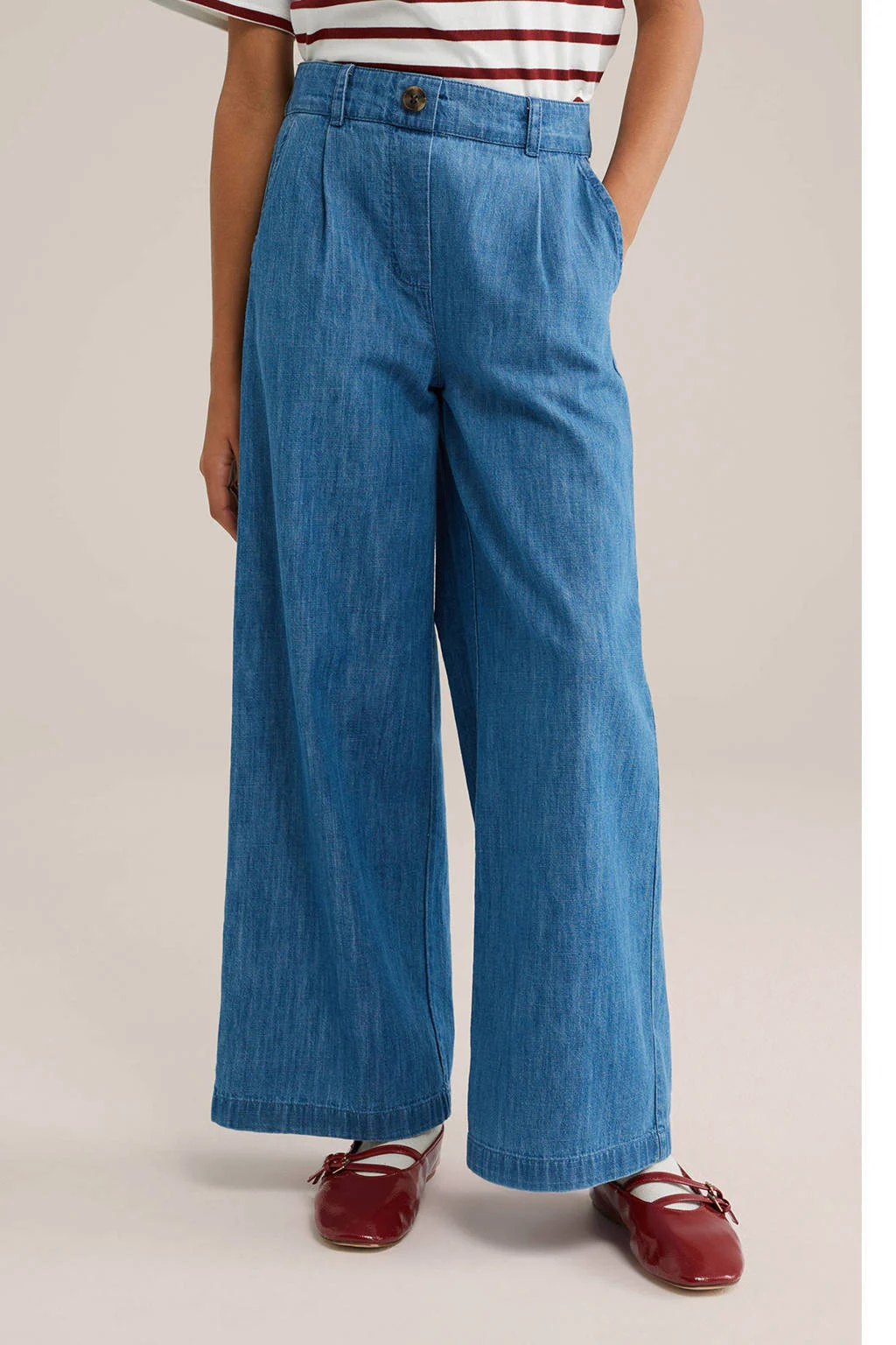 WE Fashion Blue Ridge pantalon jeans medium blue denim