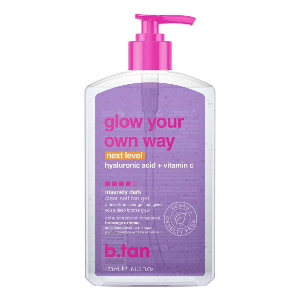 b.tan - Glow Your Own Way NEXT LEVEL Tan Gel 473 ml - Selvbruner