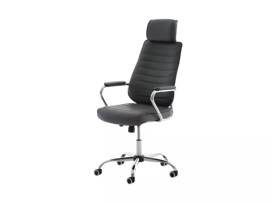 Fauteuil de bureau à grise 59 x 57 x 128 cm BUR10006