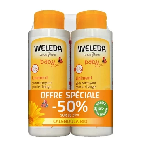 Liniment Soin Nettoyant Bio Bebe - 2x400ml
