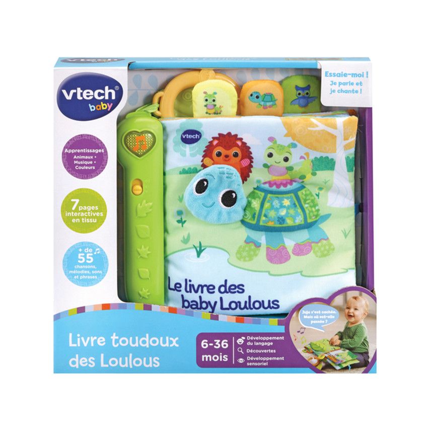 Livre interactif Toudoux des loulous - Ecru