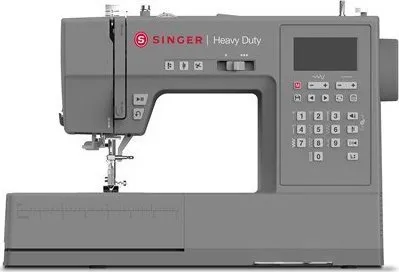SINGER HD6805, Grå, Automatisk symaskine, Syning, Variabel, LCD, Knapper