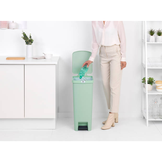 Brabantia StepUp pedaalemmer 40 liter - Jade Green