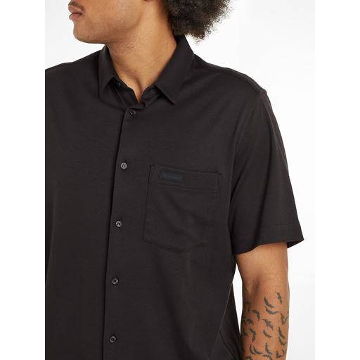 Calvin Klein Kortærmet Skjorte, Black, XXL