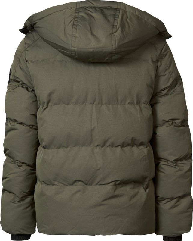 Petrol Industries - Jongens Gevoerde Jas Nikiski - Groen - 85% Polyester, 15% Nylon