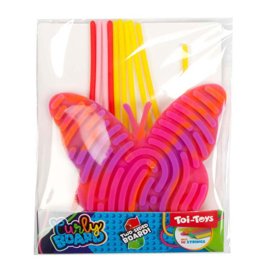 Curly Board Figurenplaat Vlinder,13dlg.