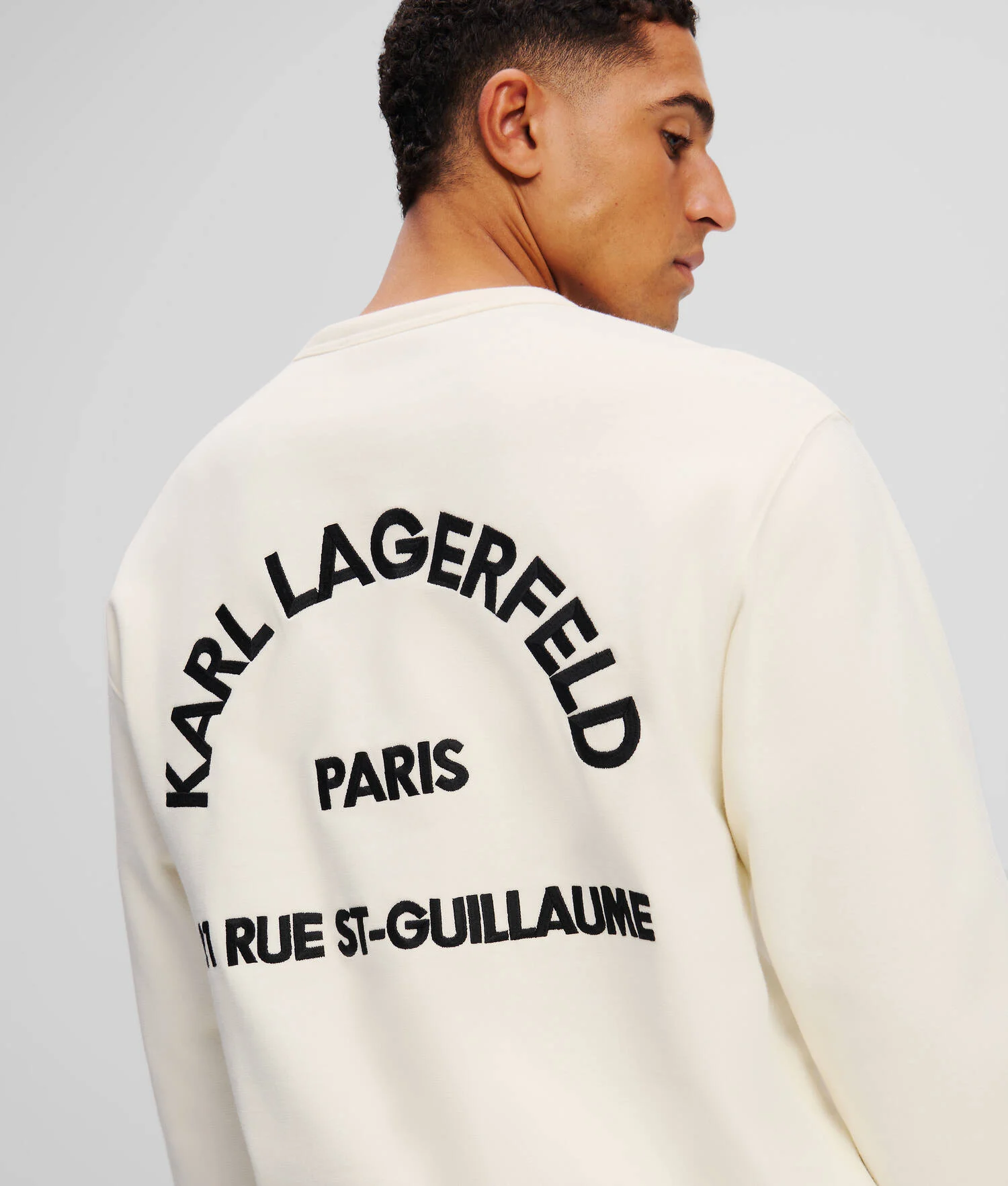 SWEAT-SHIRT RUE ST-GUILLAUME - Crème Cannoli