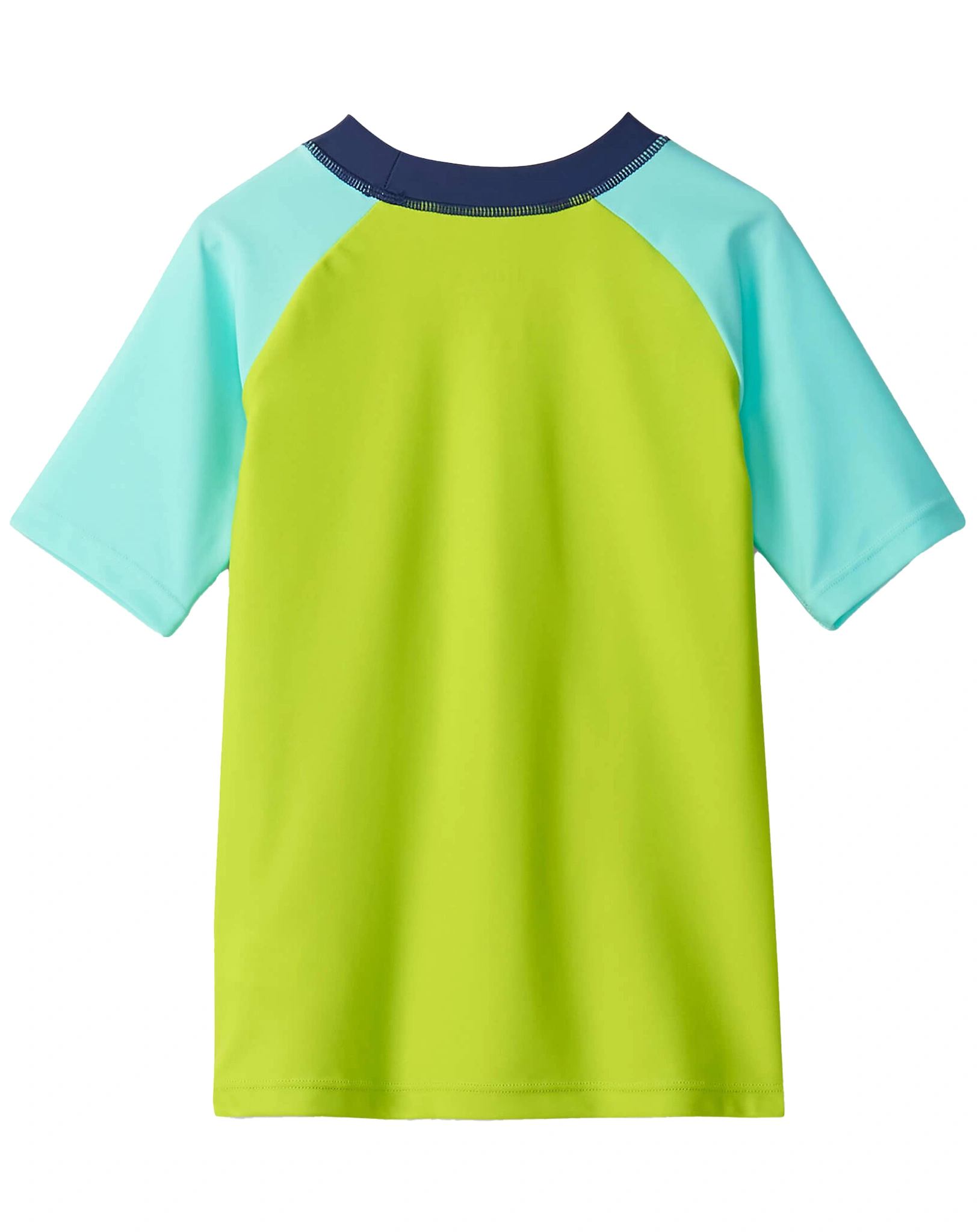 Badeshirt LIME GREEN SHARK in grün