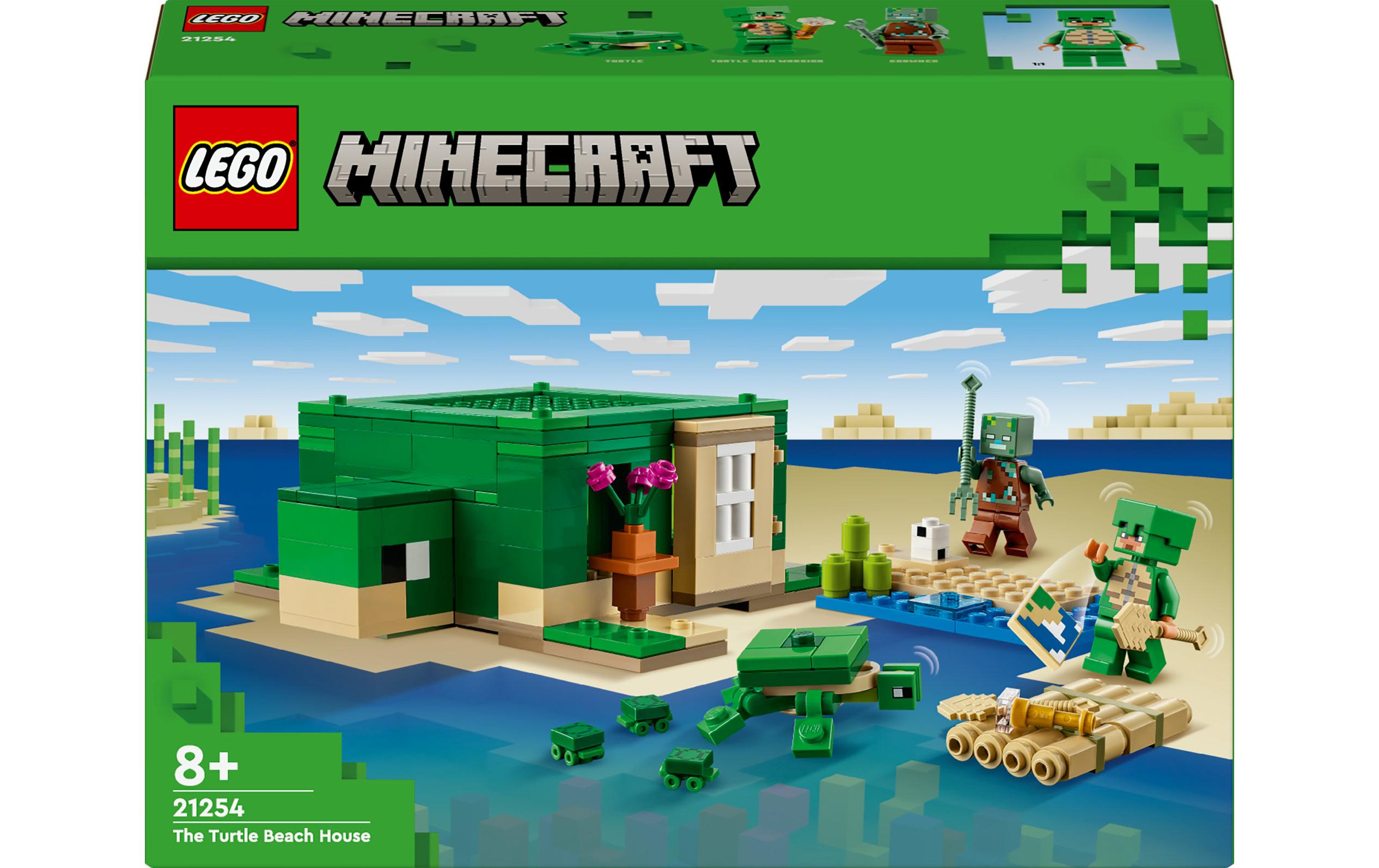 Minecraft Das Schildkrötenstrandhaus 21254Schildkröten-Spielset