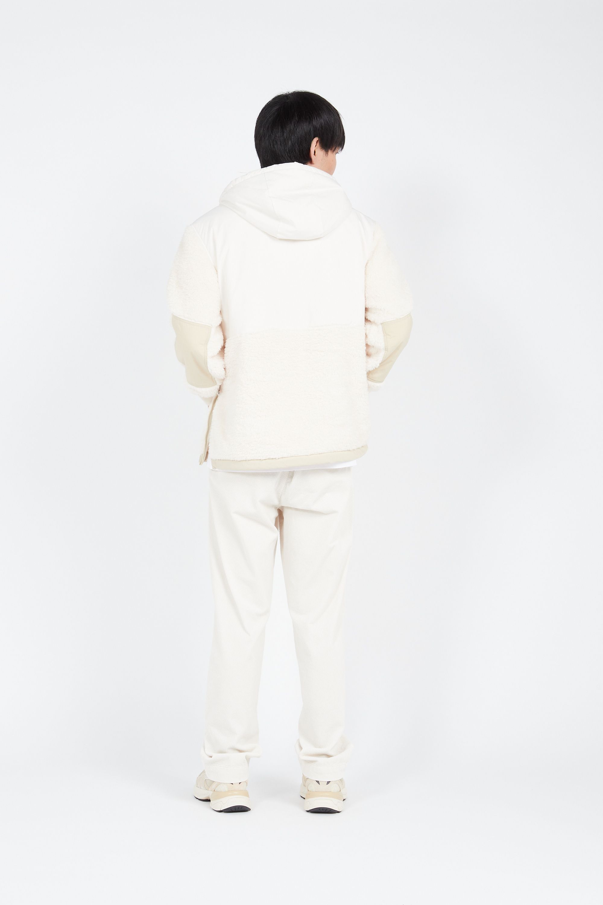 POLO RALPH LAUREN Veste CURLY HI-PILE/NYLON-LSL-PLO Beige