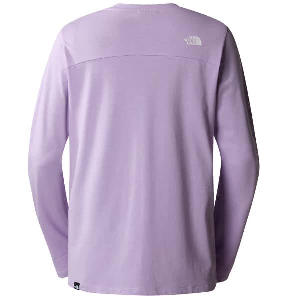 T-shirt randonnée THE NORTH FACE W L/S SIMPLE DOME TEE LITE LITE LILAC