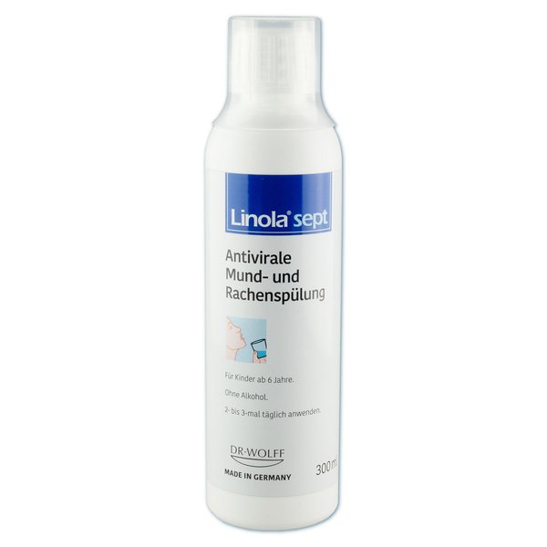 Linola sept Mund- und Rachenspülung (300 ml)